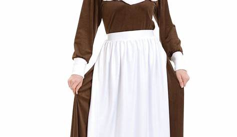 Valentine Dress Pilgrim Proper Woman Adult Costume