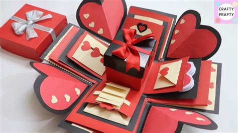 How to make Explosion box / DIY Valentine's Day Explosion