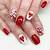 valentine nails design ideas