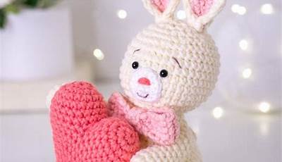 Valentine Rabbit Crochet