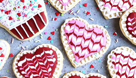 Valentine Sugar Cookie Ideas Chef Mommy 's Day Heart s