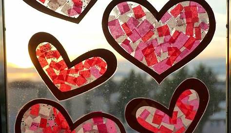 Valentine Suncatcher Craft 11 Fun And Easy 's Day For Kids Purewow