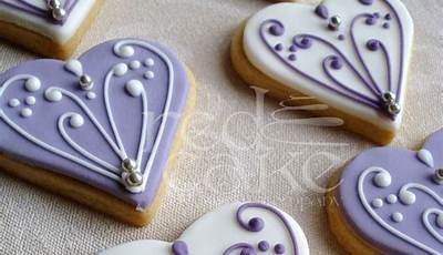 Valentine Wedding Cookies