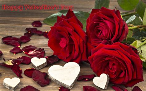 Free Vector Valentine's day menu template with roses