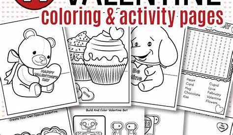 Valentine's Day Activity Booklet Activities And Ideas Saving Cent By Cent