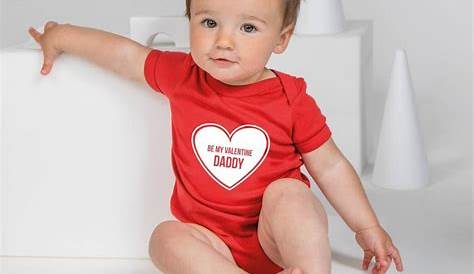 Personalised Valentine's Day Baby Grow By Able Labels