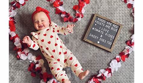 Valentine's Day Baby Letter Board First Valentines Cards First Valentines Card