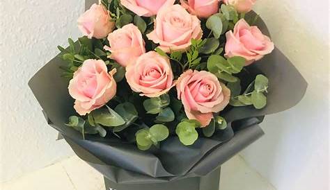 Valentine's Day Baby Pink Roses