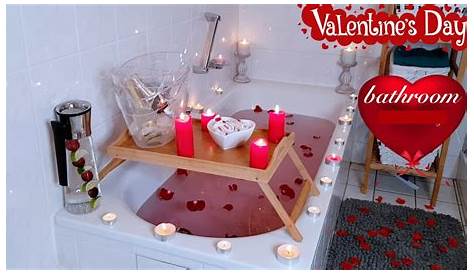 Valentine's Day Bathroom Decor Ideas 38 The Best Romantic Perfect For HMDCRTN