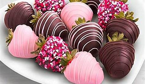 Valentine's Day Chocolate Covered Strawberries For Boyfriend Hickory Farms