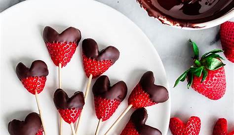 Valentine's Day Chocolate Covered Strawberry Recipes Strawberries Life Love Liz