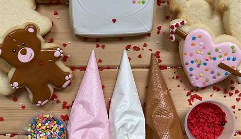 Valentine's Day Cookie Decorating Kit Near Me Valentines DIY Etsy