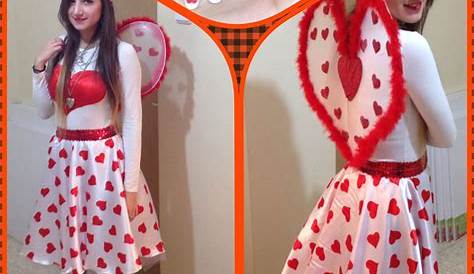 Valentine's Day Costume Diy Valentines s For Ladies In 2020 Valentines s