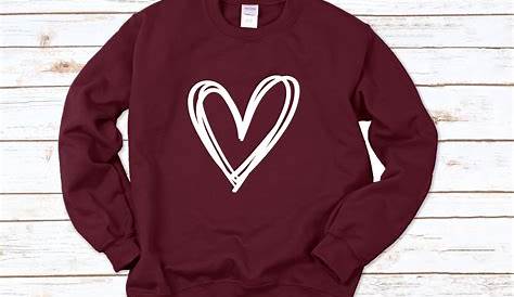 Valentine's Day crewneck sweatshirt, cute Valentine's sweater, leopard