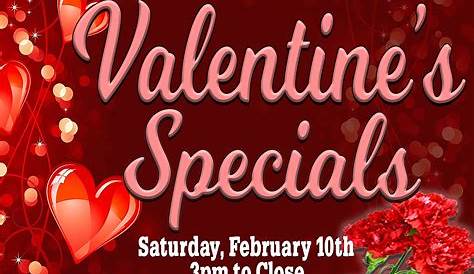 Happy Valentine's Day Specials