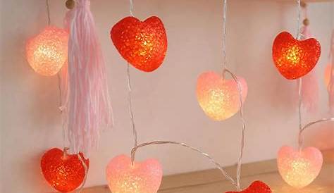 Valentines Day String Lights Valentine's Day Wikii