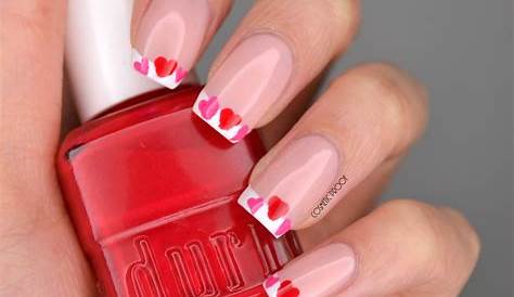 French Tip Nail Designs For Valentine's Day Daily Nail Art And Design