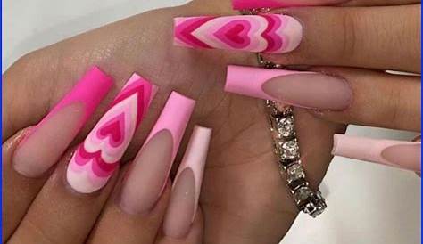 Valentine's Day Nails Baddie 41 Cute Nail Ideas For 2020 Page 3