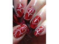 Valentine's Day Nails Red