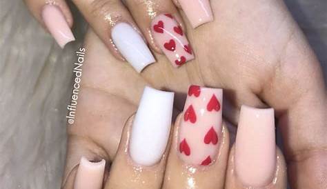 Valentine's Day Nails m Cute Simple Nails 2021 This Valentines Nail
