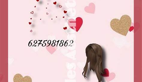 Valentine's Day Outfit Codes Bloxburg