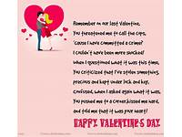 Valentine's Day Poem For Boyfriend Funny