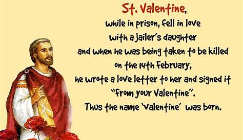 Valentine's Day St Valentine History