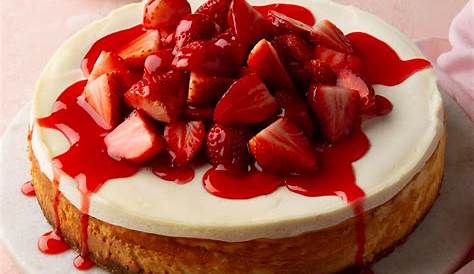 Valentine's Day Strawberry Cheesecake Recipe Desserts s For Your Loved Ones Moms