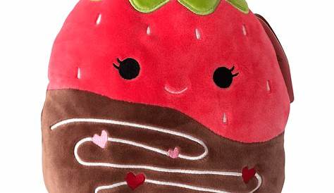 Squishmallow Scarlet Strawberry 8" Plush Valentines 2022