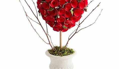 Valentine's Decorations Topiary 50 Valentine Crafts For Adults Rustic Crafts & Chic