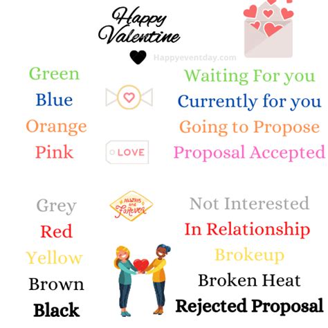 valentine's day colour code 2024