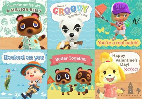 Animal Crossing Official Valentine's Day Cards Will Melt Your Heart