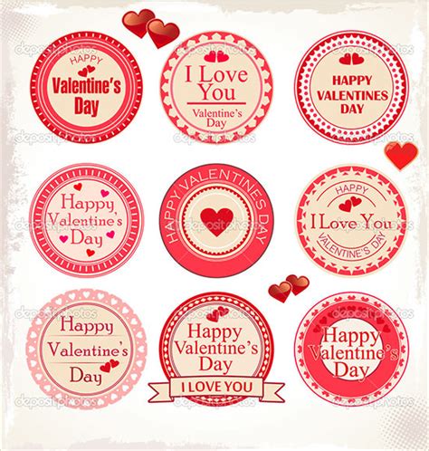 Happy Valentine Day Stickers Tags Happy valentines day, Valentines
