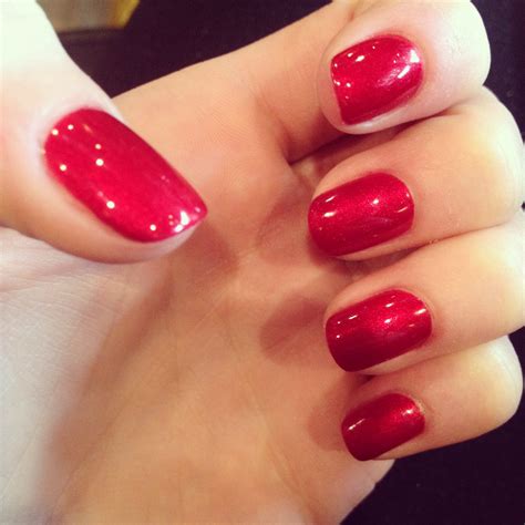 valentine red nail polish