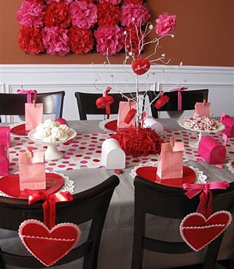 Valentine S Day Table Setup Ideas