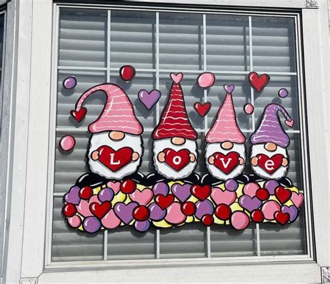 Valentine Window Ideas