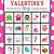 valentines bingo free printable