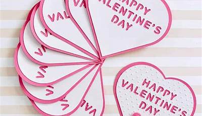 Valentines Day Cards For School Cricut