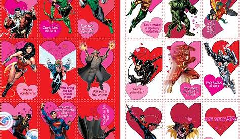 Valentines Day Ideas Dc Super Hero Héros Comics Comics Héros