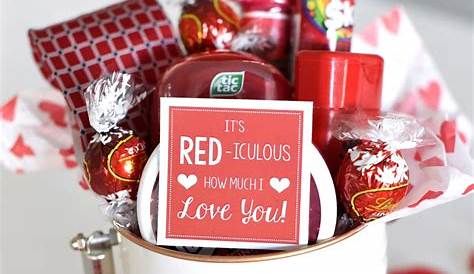 Valentines Day Ideas Online Cute Valentine's Gift Idea REDiculous Basket