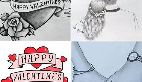 25 Easy Valentine’s Day Drawing Ideas How to Draw