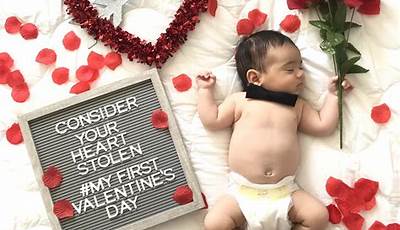Valentines Day Monthly Baby Pictures