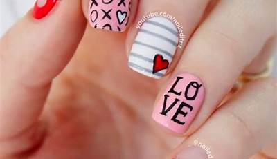 Valentines Day Nails For Kids Cute Ideas