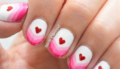 Valentines Day Nails Ombre Valentine A Trendy Look For 2023 Amelia Infore