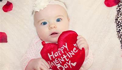 Valentines Day Newborn Pictures With Siblings