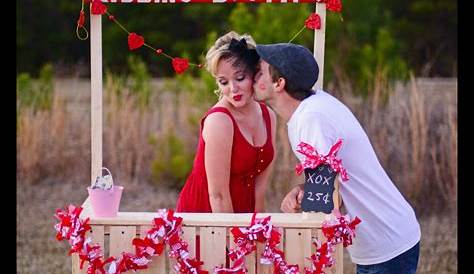 Valentines Day Photoshoot Lipstick Kisses