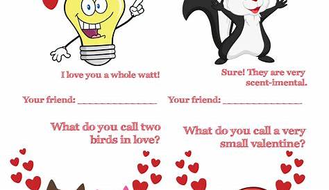 Valentines Day Puns For Family 45 Valentine's Jokes Kids — Best Valentine