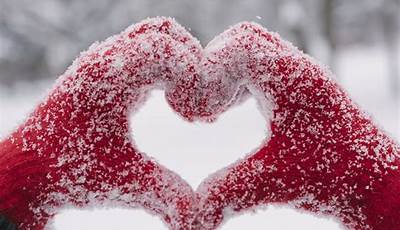 Valentines Day Snow Pictures