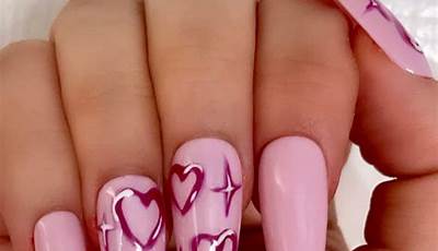 Valentines Nails 90S