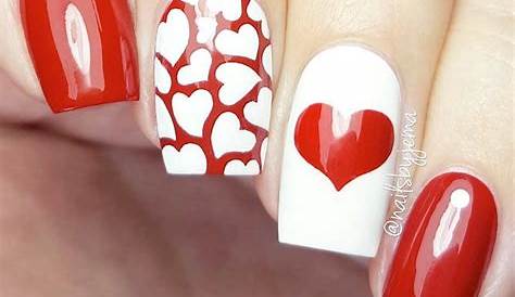100 Best Valentine`s Day Nail Designs Ideas You Will Love LadyLife